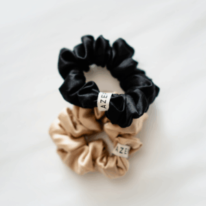 Limited Edition – Set of 2 Silk Scrunchies made from 100% Pure Mulberry Silk