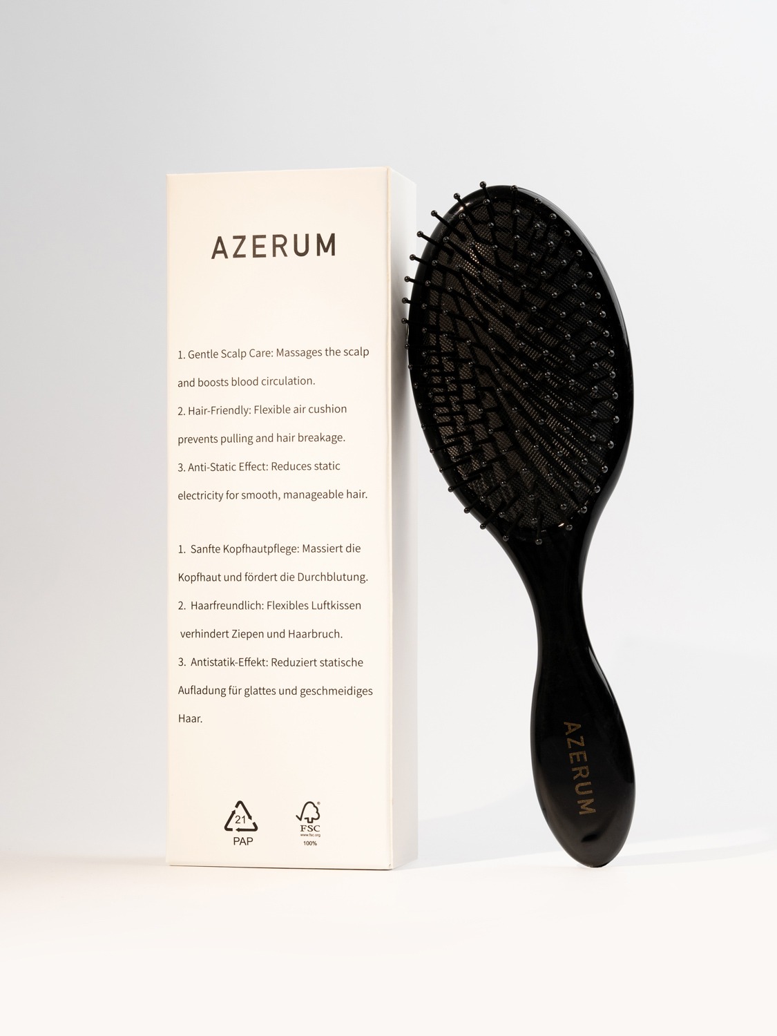 Azerum Haarbürste 4 Azerum Haarbürste – Bild 4